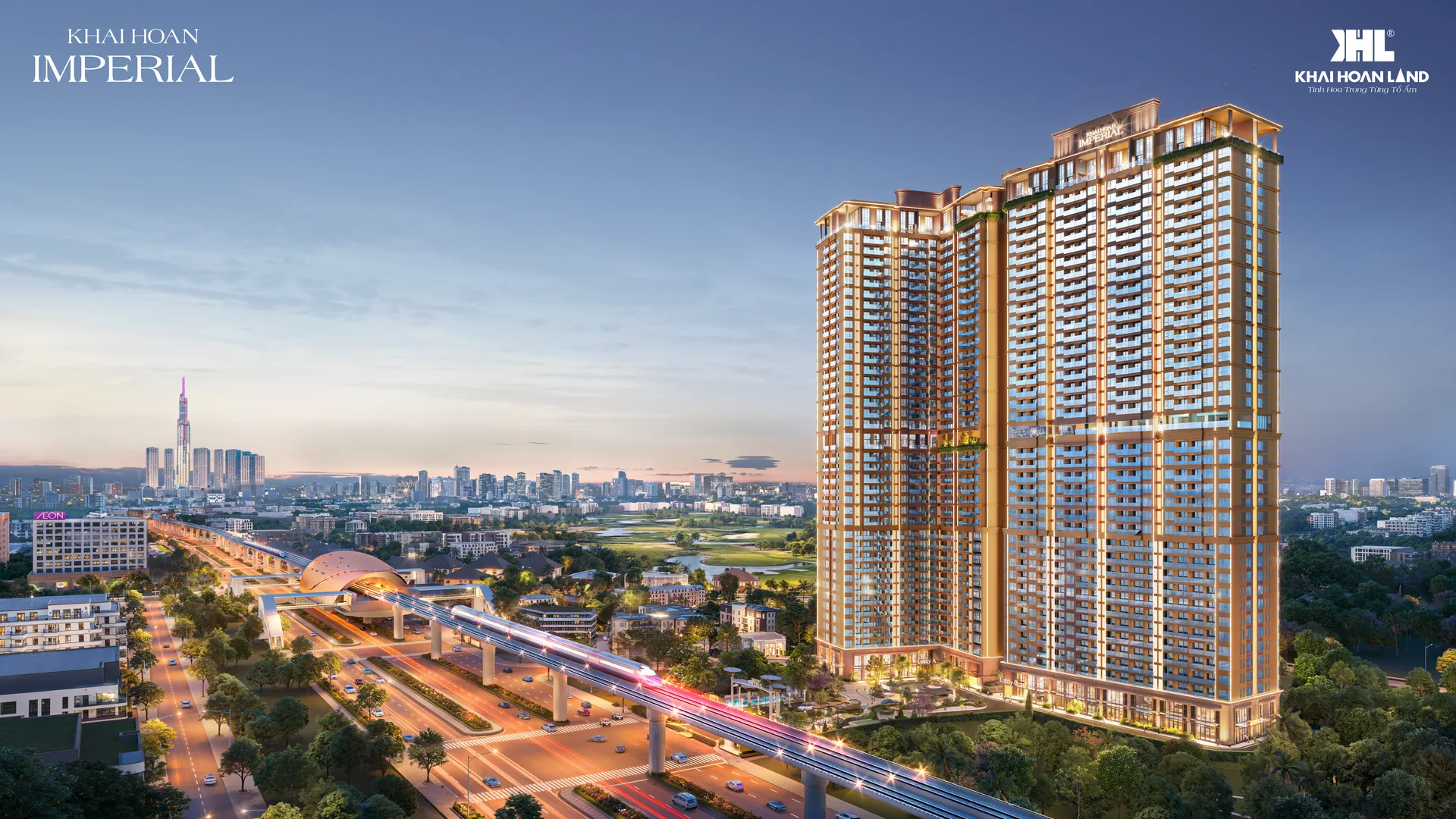 Phối cảnh tổng thể Khải Hoàn Imperial